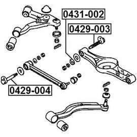 Delica L300 Alignment Cam Bolt