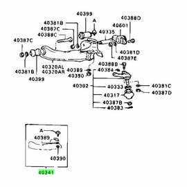 Delica L300 Stopper Kit,Front Suspension Lower Arm Bump